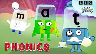 One Syllable Words  Phonics for Kids - Learn To Read  Alphablocks