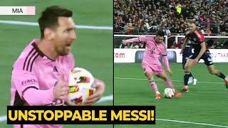 MESSI scored goal again helping Inter Miami against New England  Football News Today