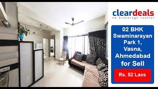 2 BHK Apartment for Sell in Swaminarayan Park 1 Vasna Ahmedabad at No Brokerage – Cleardeals