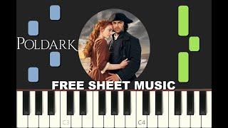 POLDARK Theme 2015 Piano Tutorial with free Sheet Music pdf