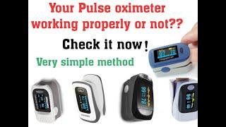 How to check accuracy of pulse oximeter  pulse oximeter wrong readings  proper pulse oximeter