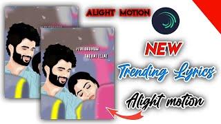 Instagram Trending Lyrics Video Editing Alight Motion In Tamil  Alight Motion Tutorial 