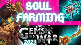 Gems of War Best Soul Farming Team 2021 update  The fastest soul farming team in GoW guide & strats