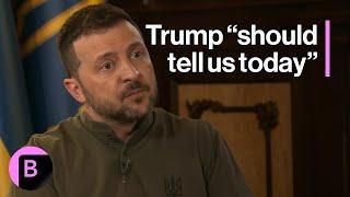 Zelenskiy If Trump Knows How to End War He Should Tell Us