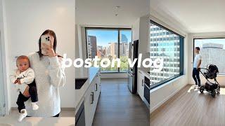 boston vlog  touring city apartments & why we are moving