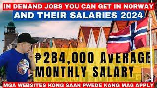 IN DEMAND JOBS YOU CAN GET IN NORWAY AND THEIR SALARIES 2024