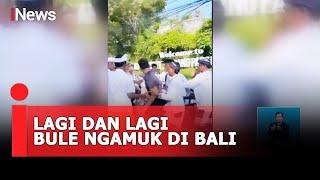 Tak Diberi Jalan Viral Bule Ngamuk dan Tantang Duel Pecalang di Bali #NewsSiang 2103