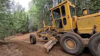 Road Building The first Steps - Layout and Clearing.