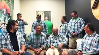 Women Get Husbands to Wear Matching Shirts to Church in Prank