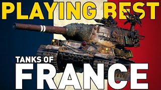 Playing the BEST tanks of France in World of Tanks