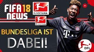 FIFA 18 - NEWS ● BUNDESLIGA IST DABEI