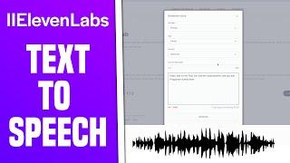 JEDE Stimme für Text To Speech benutzen  Elevenlabs Deutsch