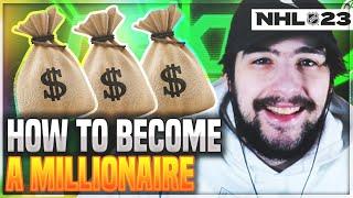 NHL 23 HUT HOW TO BECOME A MILLIONAIRE BEST WAYS TO MAKE COINS FEBURARY