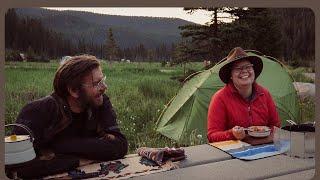 Chill Motorcycle Camping Trip with my Brother ️ Calming Camp Vibes 