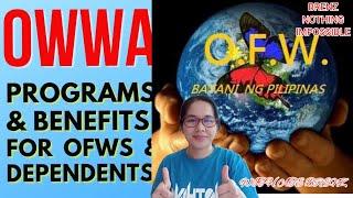 OWWA BENEFITS FOR OFW #owwacares #owwa