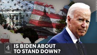 America waits on Biden decision after president’s Covid isolation