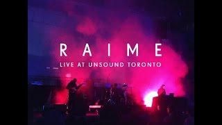 Raime - Stammer live at Unsound Toronto