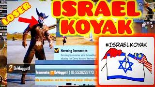Karma Strike Back Bad ISRAEL Player KOYAK PUBG Mobile Gameplay #israelkoyak