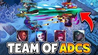 WHEN OUR ENTIRE TEAM PLAYS AN ADC IN ARAM THIS IS SIMPLY UNFAIR