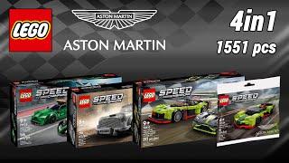 All LEGO Aston Martin sets that weve built 4in11551 pcs Building Instructions @TopBrickBuilder