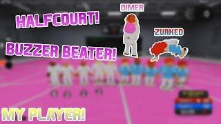 HALFCOURT BUZZER BEATER RB WORLD 3 MYPLAYER RELEASE + I BROKE ZURKED