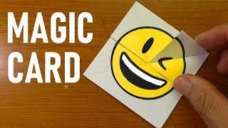 Emoji Paper Magic Card - DIY Face Changer Tutorial #StayHome #WithMe