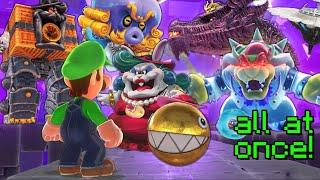 Super Luigi Odyssey - ALL BOSSES AT ONCE?    6 Hardest Bosses