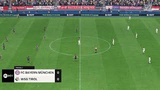 FC Bayern München vs WSG Tirol 13082024 Club Friendlies EA FC 24