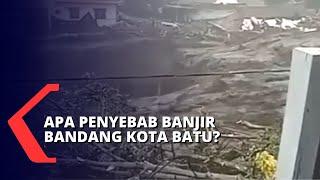 Detik-detik Banjir Bandang Kota Batu Sejumlah Kendaraan Terseret Arus