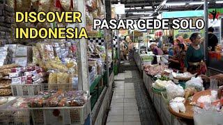 DISCOVER INDONESIA FOOD MARKET PASAR GEDE  SOLO