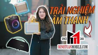 Cửa hàng trải nghiệm âm thanh của Minh Tuấn Mobile