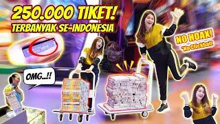 REKOR TUKAR JACKPOT TIKET TERBANYAK SE-INDONESIA TANTANGAN 250 RIBU TIKET *No Clickbait