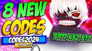 *NEW* CODES for RO-GHOUL January 2024 All Working ROBLOX RO-GHOUL CODES