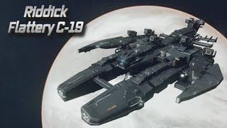 Starfield Ship Building  Flattery C-19  Riddick   No Mods 