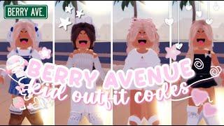 Realistic Kid Girl Outfit Codes For Roblox Berry Avenue Bloxburg Brookhaven & More  bunniory ౨ৎ