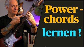 E Gitarre POWERCHORDS für Einsteiger ROCKGITARRE