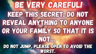 ️️ BE VERY CAREFUL KEEP THIS SECRET DO NOT REVEAL ANYTHING TO ANYONE OR YOUR FAMILY SO THAT...