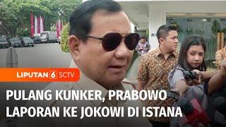 Prabowo Temui Jokowi Lapor Hasil Pertemuan dengan Pimpinan Negara di Eropa  Liputan 6