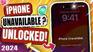 iPhone Unavailable Try Again in Minutes  Fix iPhone Unavailable 2024