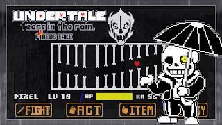 Undertale Tears In The Rain  Sans Battle  NO HIT  Fireds Take