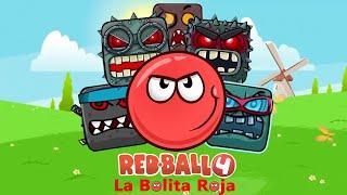 La bolita roja vs TODOS los BOSSES de Red Ball 4  La bolita roja