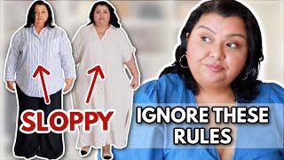 5 Plus Size Fashion Rules That Are STUPID and Should be Broken Youll Look Frumpy