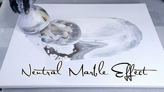 Natural MARBLE EFFECT Painting on Canvas Acrylic Pouring Marble Painting  Fluid Art 362