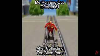 Me after collecting the alien poop