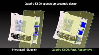 Solidworks using NVIDIA Quadro vs Integrated Graphics