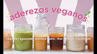 6 ADEREZOS VEGANOS  saludables deli y fáciles