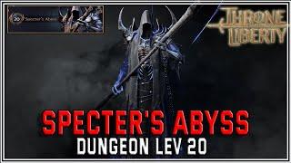 Throne and Liberty Specters Abyss Lvl 20 Dungeon