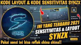 New Synzx Sensitivity Code & Layout Code 2021  Sensitivitas PUBG Mobile Terbaik Norecoil