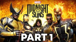 Marvels Midnight Suns Gameplay Walkthrough 1 - NEW MARVEL HERO