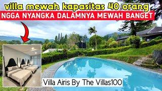 VILLA MURAH FASILITAS MEWAH KAPASITAS BESAR  Villa Airis di Puncak Bogor  Hotel murah di bogor